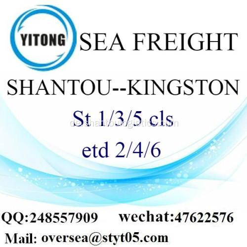 Shantou Port LCL Konsolidierung nach Kingston